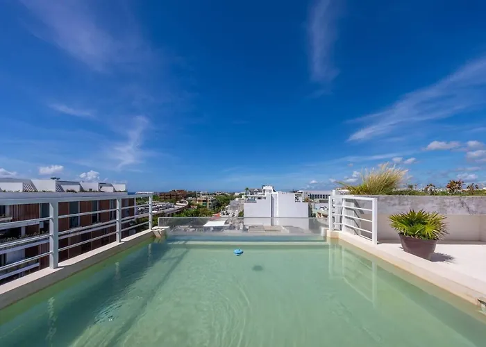 Сasa de vacaciones Stylish 1bd W Rooftop Pool Walk To 5th *
